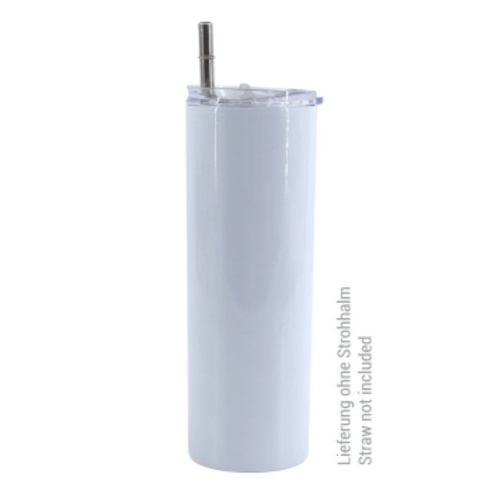 Termotumbler Pärlemo - Rak med sugrör
