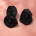 Satinblomma - Svart ca 0,8 cm, 15-pack