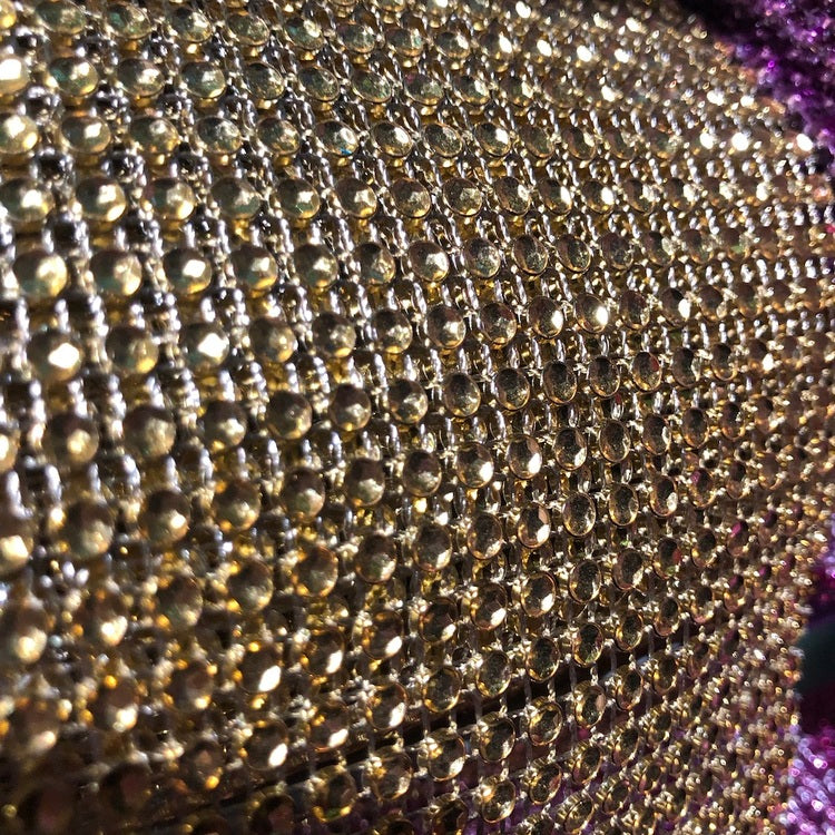 Strassband - guld