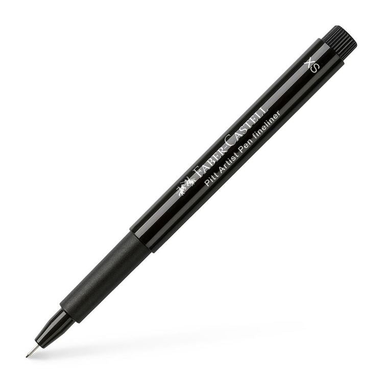 Faber castell Pitt Artist Pen Fineliner XS India ink pen, black