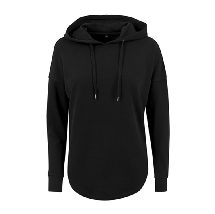 Trendig Hoodie - rundad kant nertill / BESTÄLLNINGSVARA