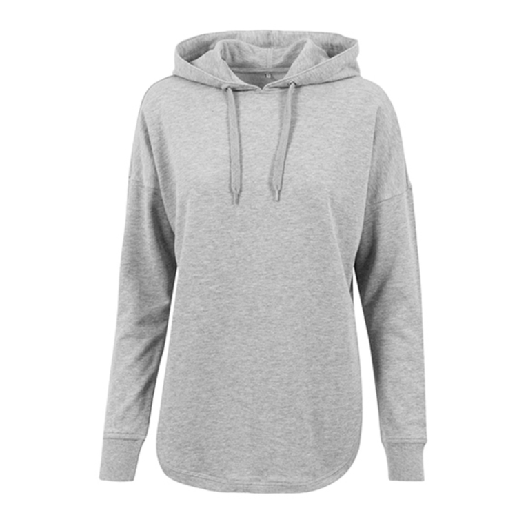 Trendig Hoodie - rundad kant nertill / BESTÄLLNINGSVARA