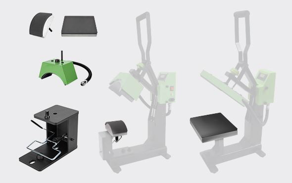 GS-603 Kombinerad keps och loggopress