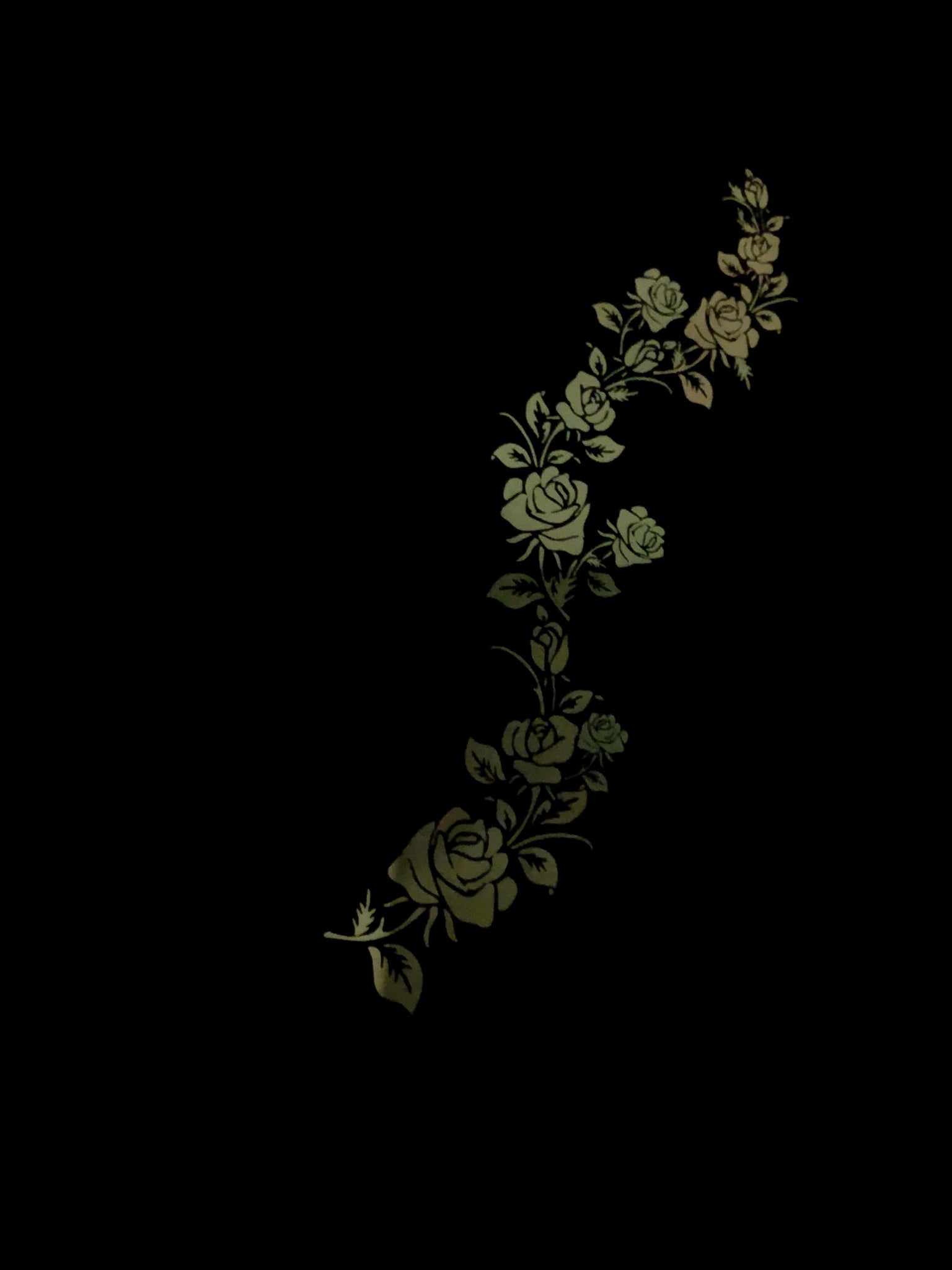 Glow in the dark - Rosa 6561 - Ark 30x50 cm