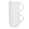 Mugg 80 mm Vit stapelbar