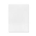 Sublimeringsplåt vit struktur ca 20x28 cm x 1 mm,