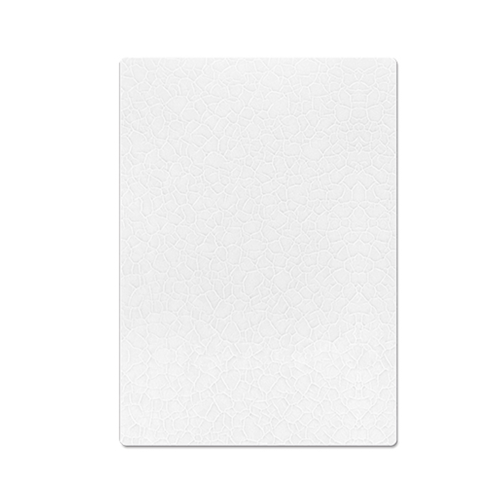 Sublimeringsplåt vit struktur ca 20x28 cm x 1 mm,