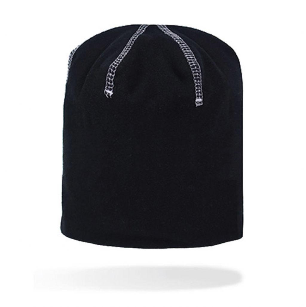Beanie - Svart/grå reflex - barn