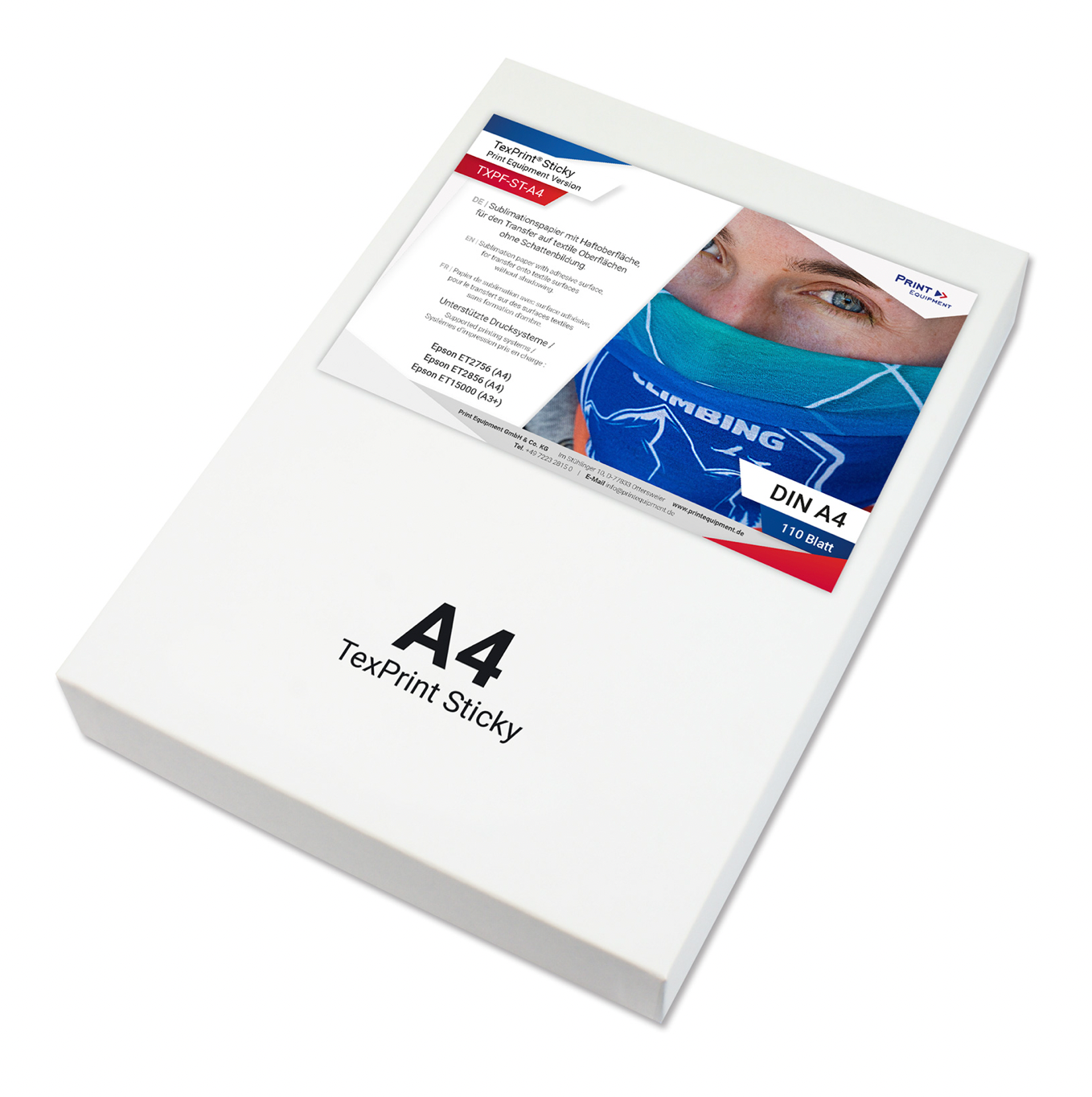 Sublimeringspapper textil Sticky - A4 och A3
