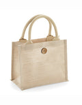 Lunchbag med knapp - Natur