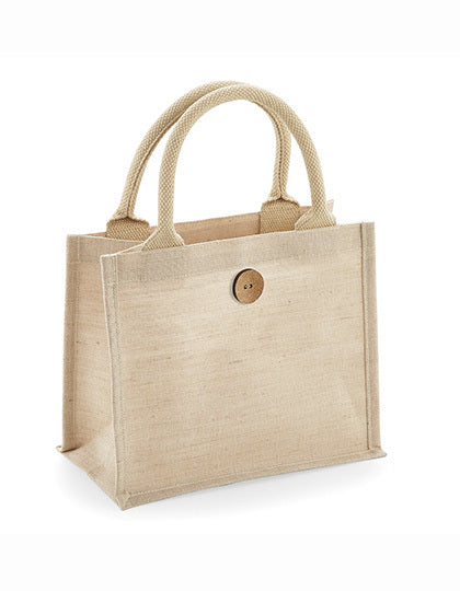 Lunchbag med knapp - Natur