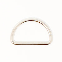 D-ring svetsad metall, 25 mm