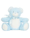 Nalle med rosett - blå - M