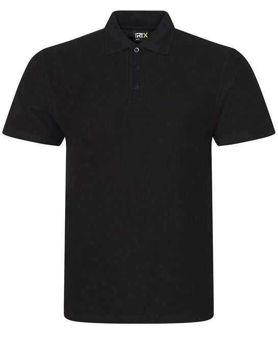 Pikétröja unisex - Svart