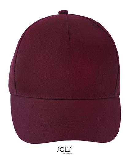 Keps Long Beach - 5 panels med metallspänne