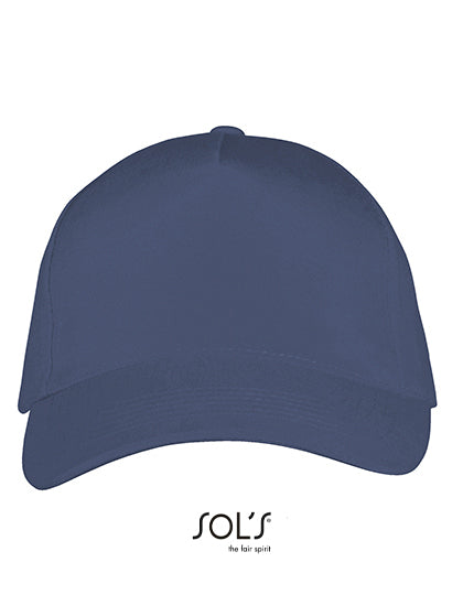 Keps Long Beach - 5 panels med metallspänne