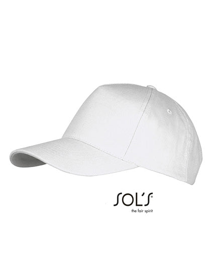 Keps Long Beach - 5 panels med metallspänne