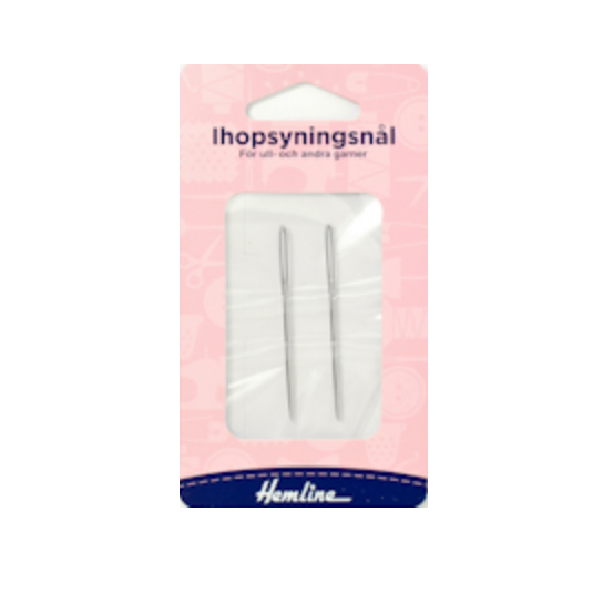 Hemline Ihopsyningsnål - 2-pack