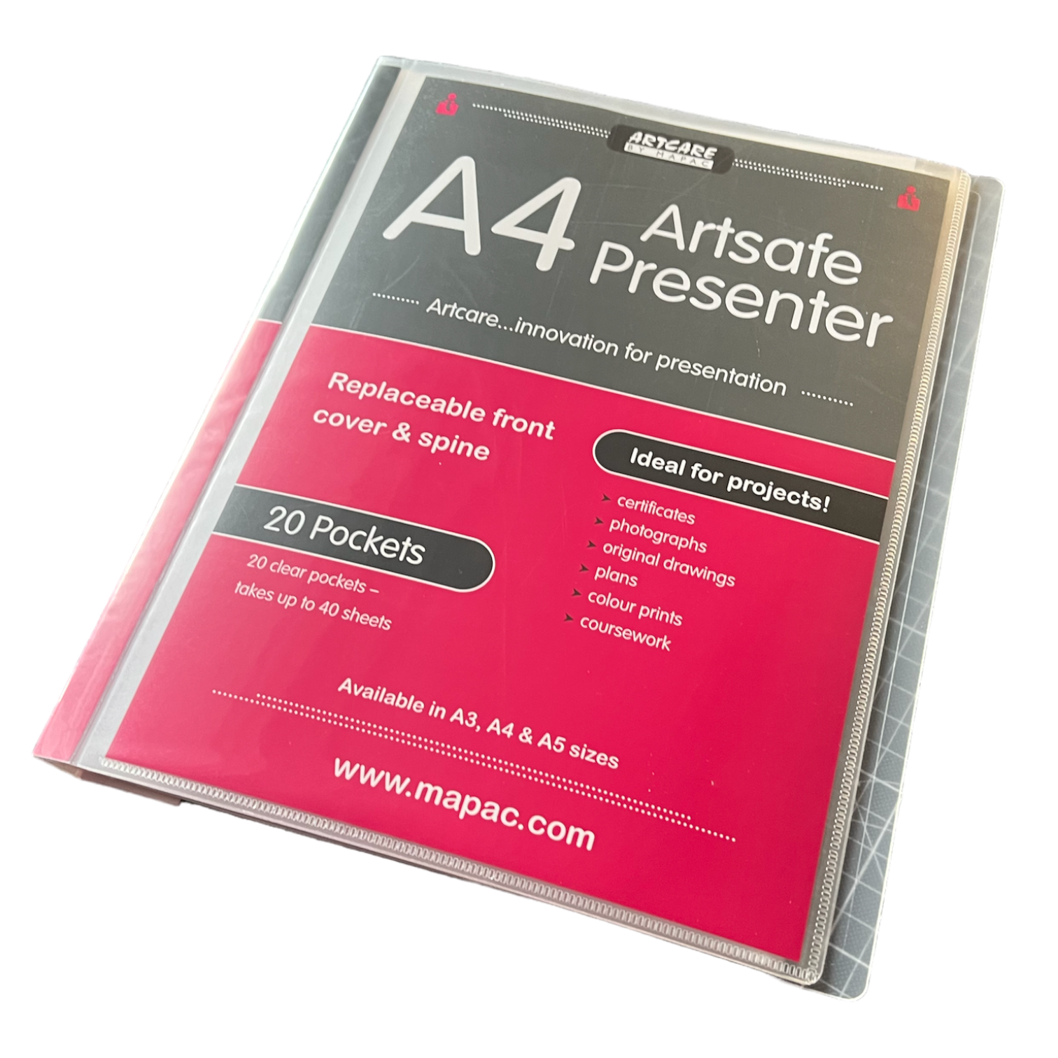 Art Safe plastmapp A4