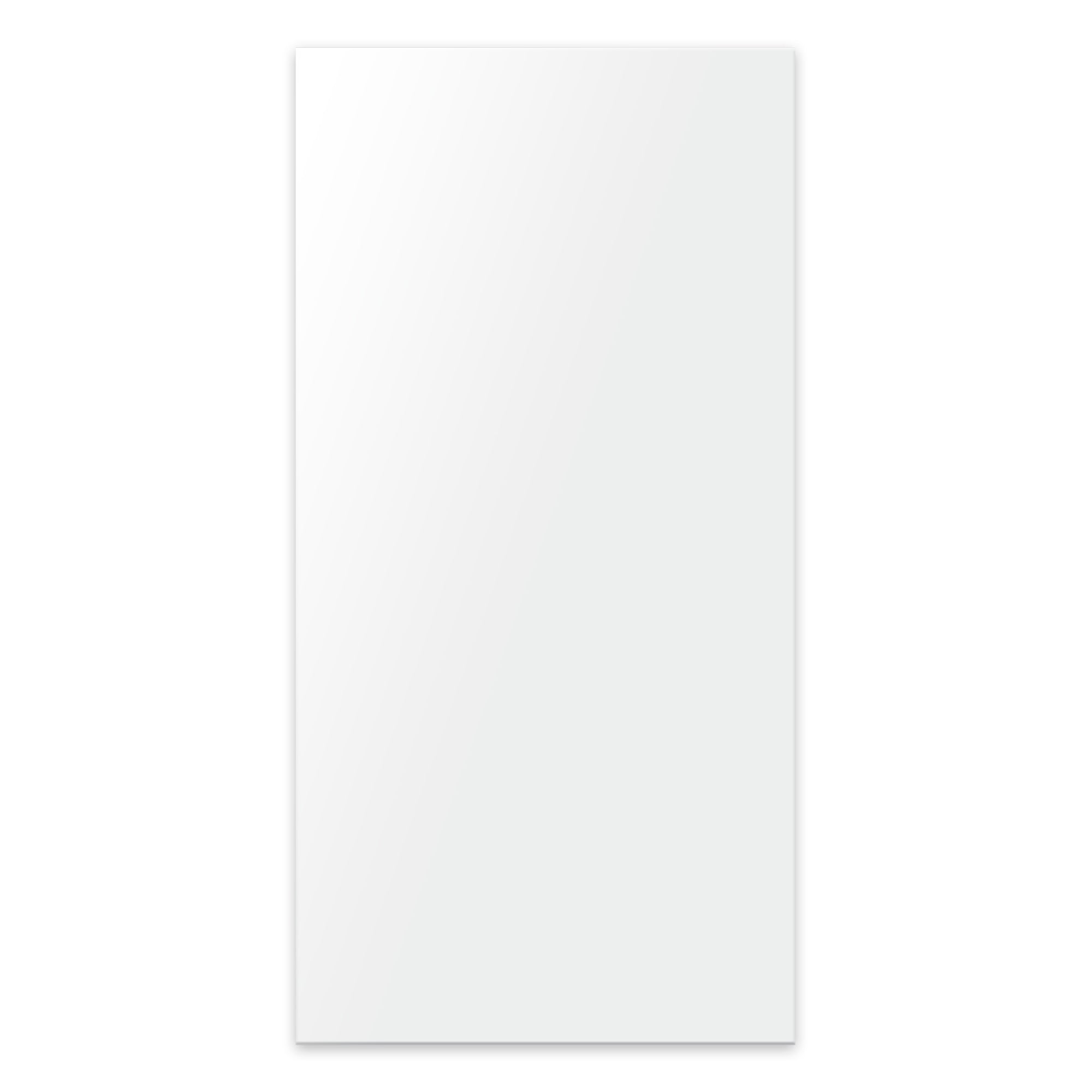 Sublimeringsplåt Blank Vit, ca 30,5x61 cm