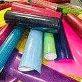 Glittermix HTV - 8 mixade ark NYHETER!