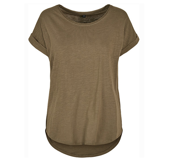 T-shirt Dam - Long Slub Tee - 9 färger