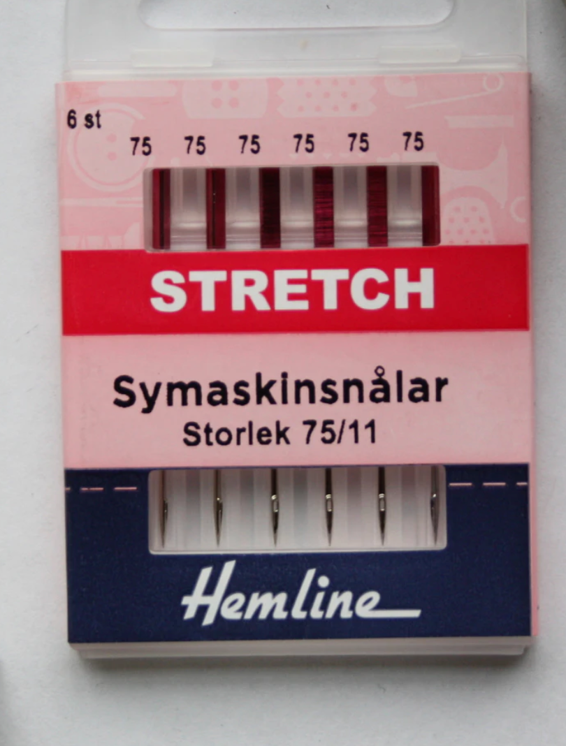 Symaskinsnålar Hemline - Stretch 75