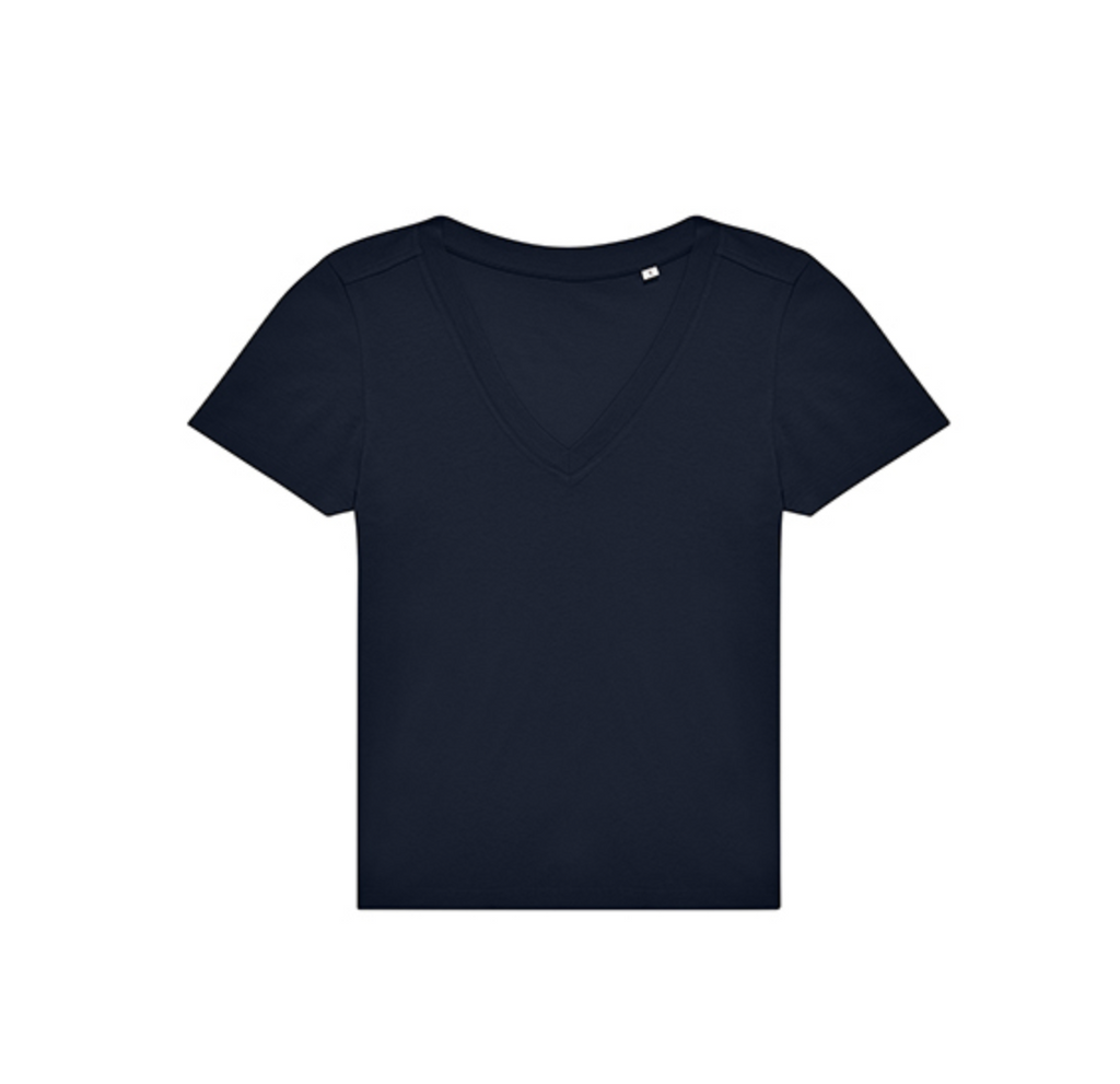 T-shirt V-ringad - Dam