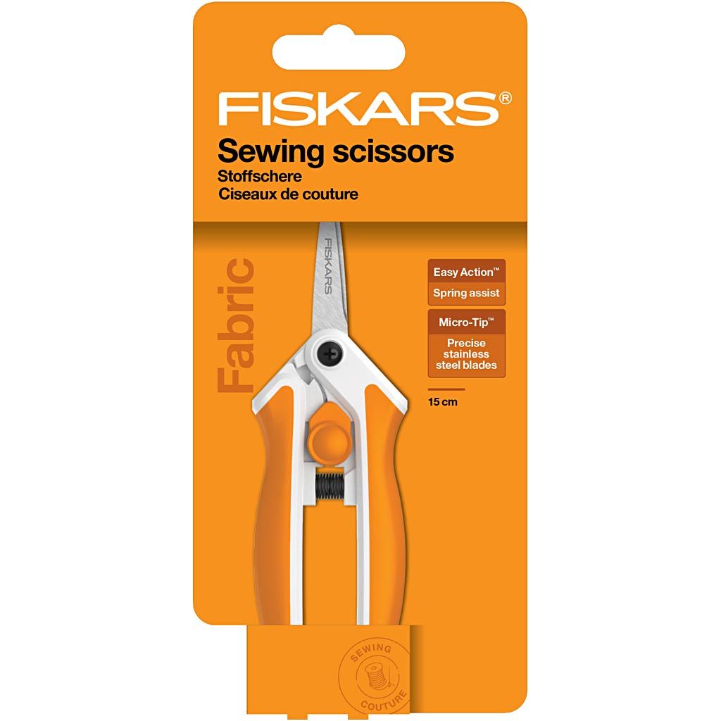 Sax Fiskars Easy Action Softgrip, Micro-Tip