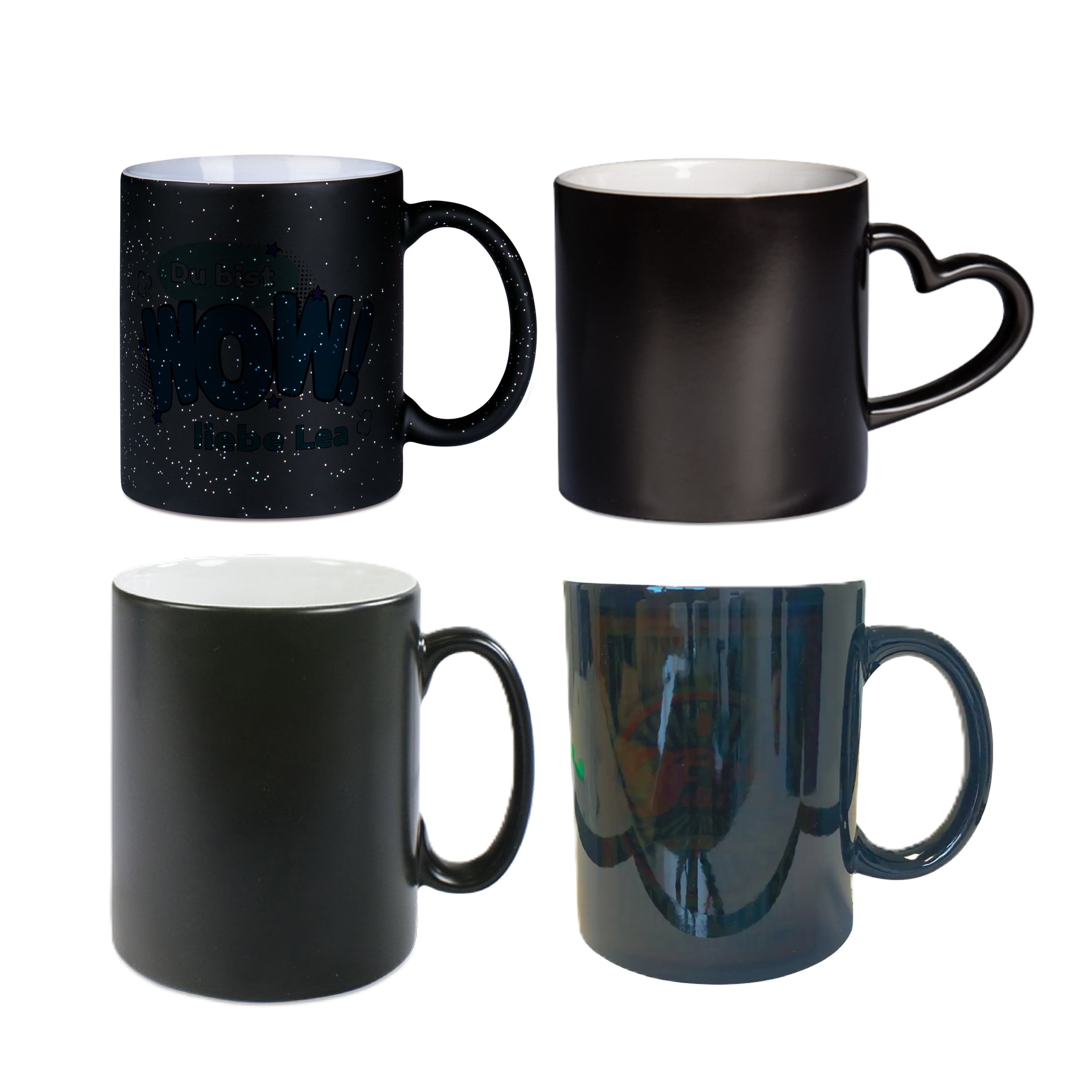 Magic Mugg - fyra varianter