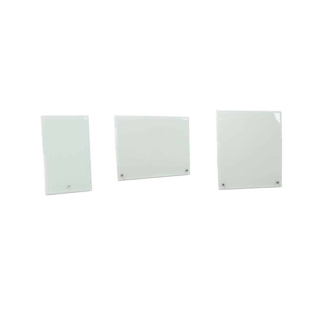 Fotopanel glas med falsad kant - Fyra varianter
