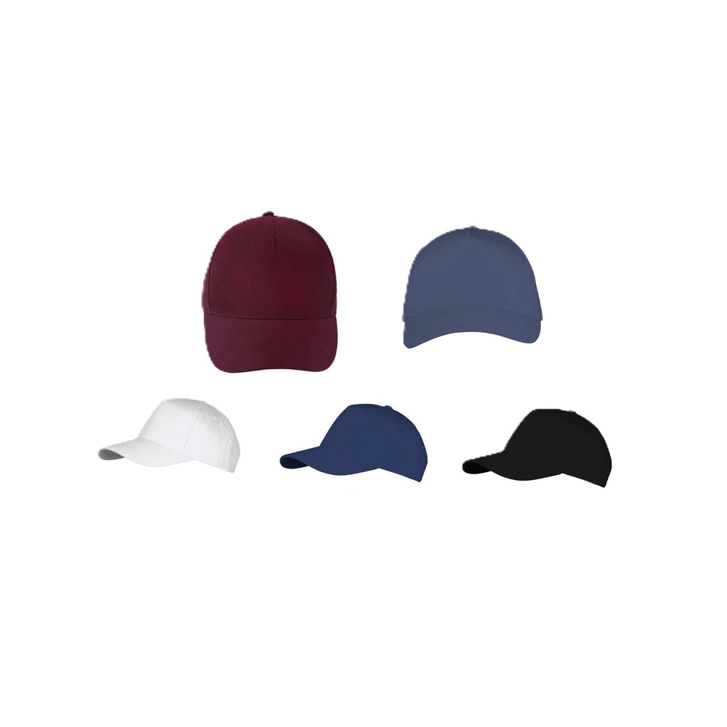 Keps Long Beach - 5 Panels - Metallspänne - Fler färger