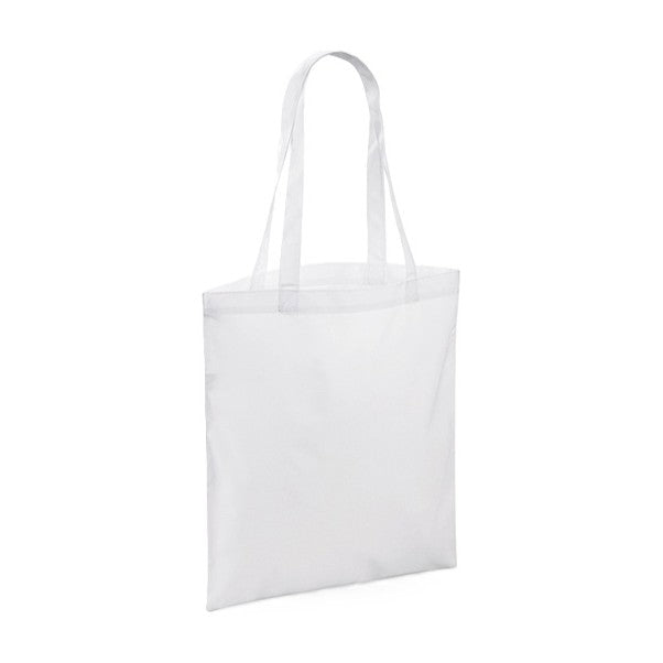 Polyesterkasse - Canvas - Vit och Natur