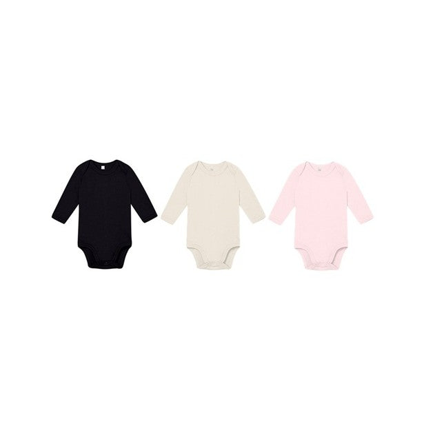 Babybody - Långärmad - Flera färger