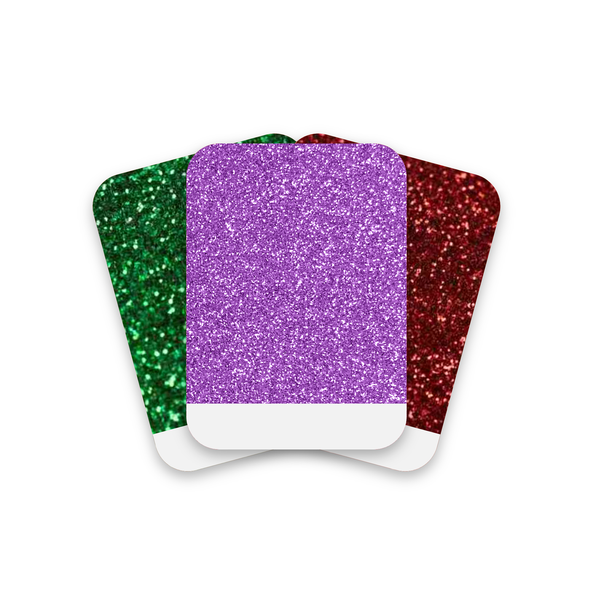 Mixpaket Textilvinyl Glitter - 18 Meter/18 Ark