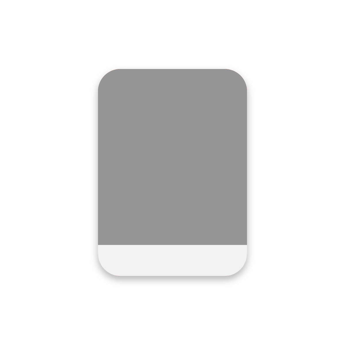 Standard vinyl - Blank - 30 cm - MV