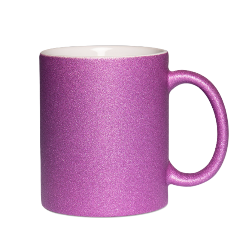Mugg 80mm Glitter - Enfärgad