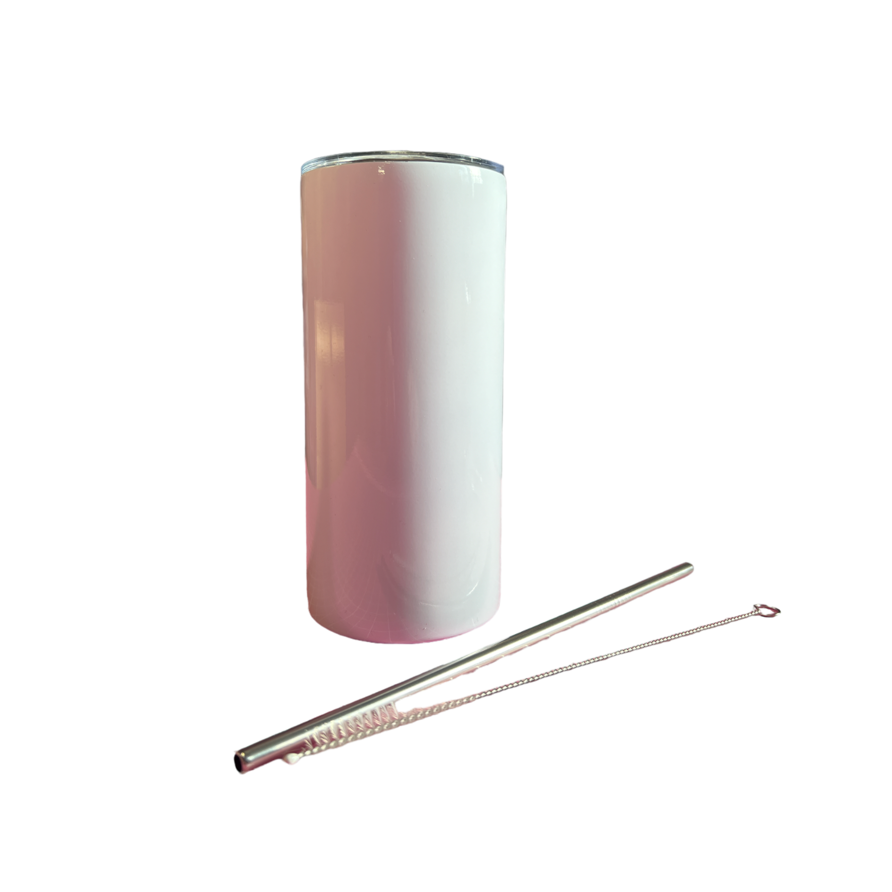 Termotumbler - Vit Mini - med sugrör