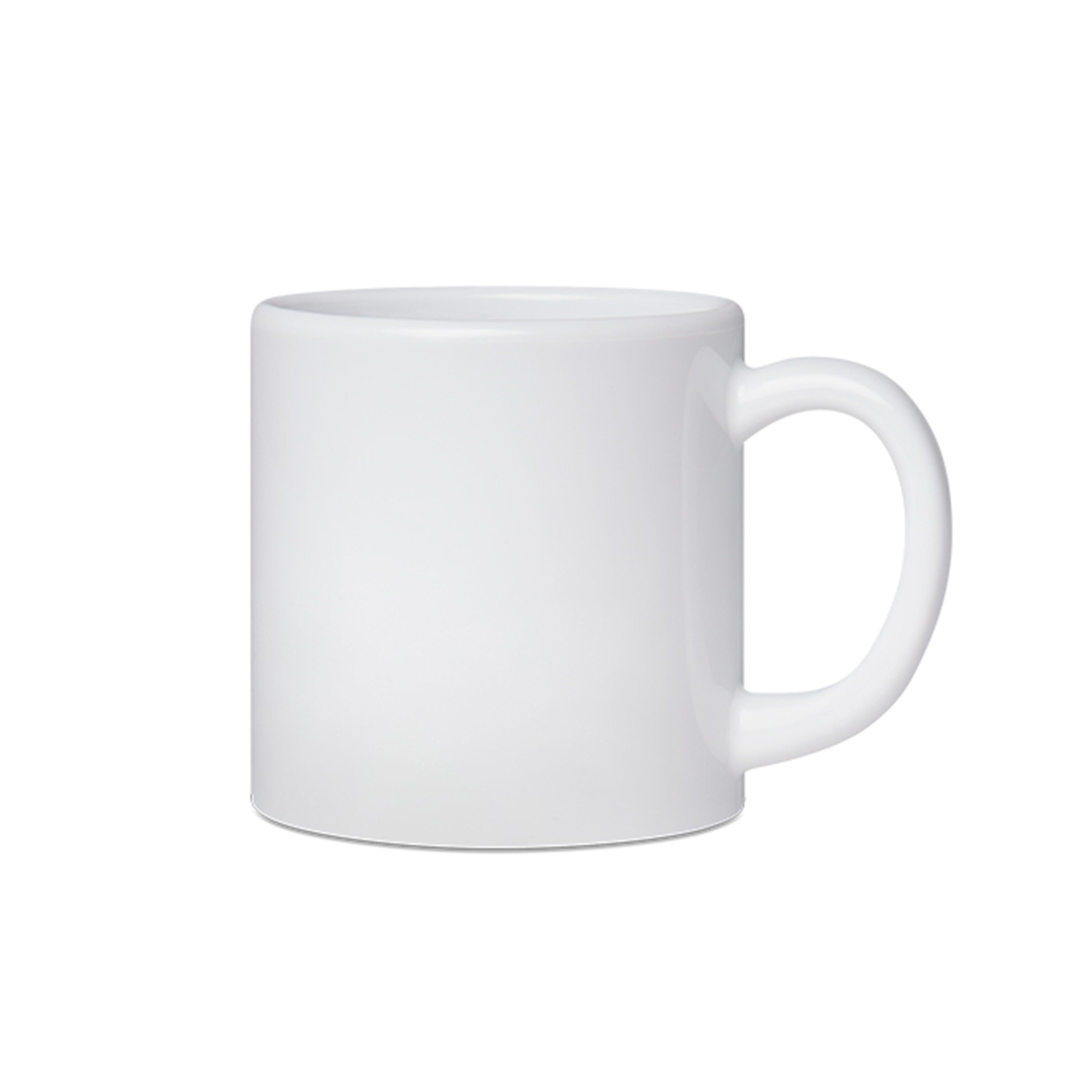 Minimugg - Plastmugg 70 mm Vit