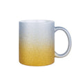 Mugg - Glitter - Guld/Silver