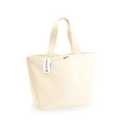 Canvas Bag - med duffelknapp - Flera färger