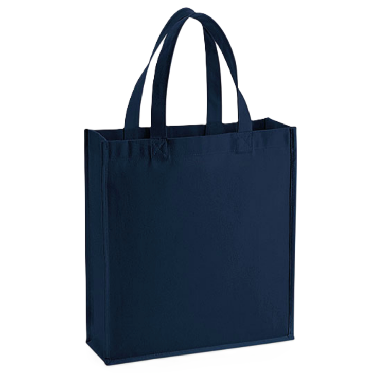 Gallery Canvas Gift Bag - Navy