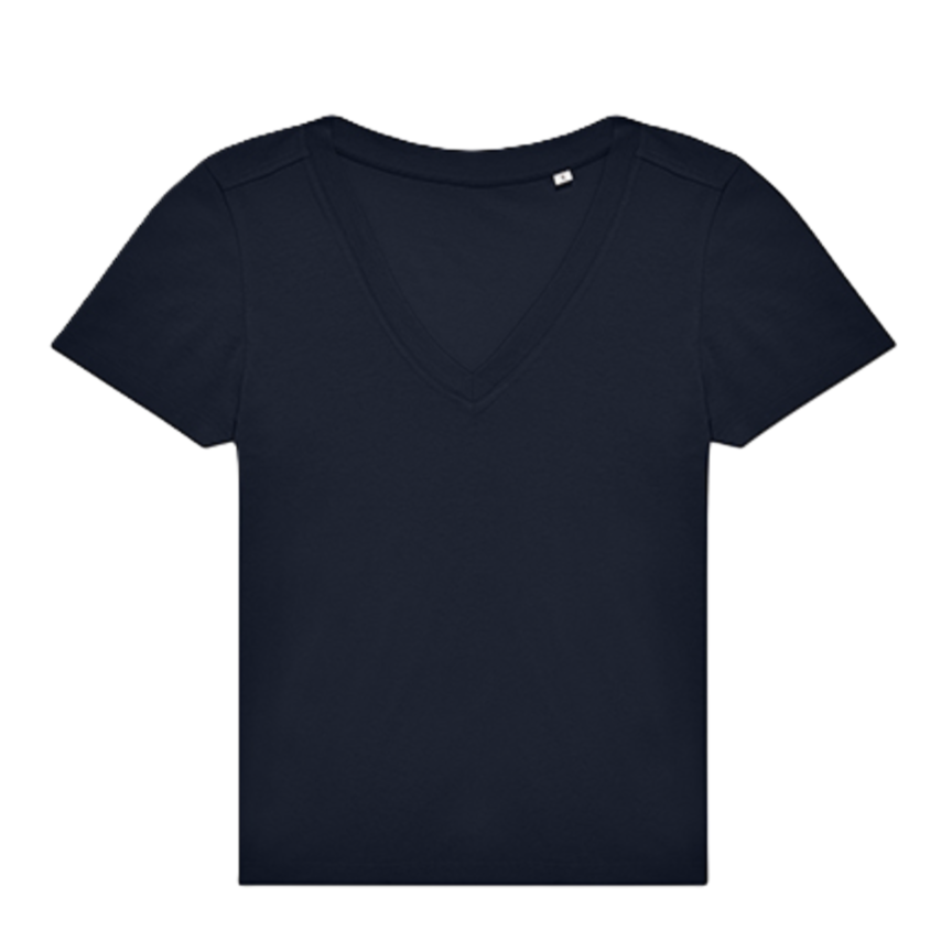 T-shirt Dam - V-ringad