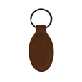 Nyckelring - Läderimitation - Oval - Flera färger