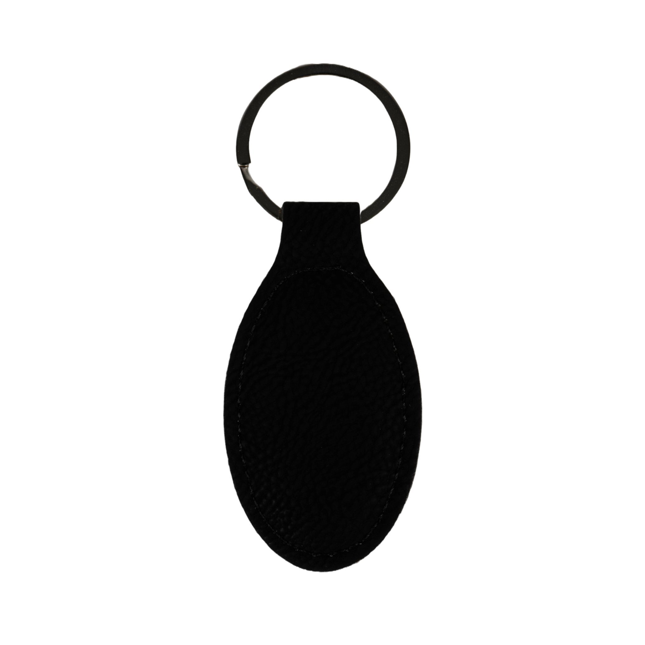 Nyckelring - Läderimitation - Oval - Flera färger