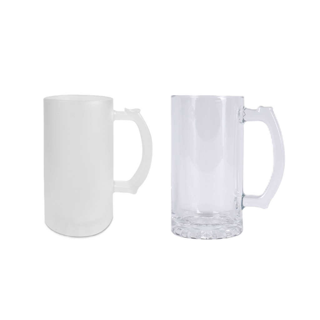 Ölglas - Frostade/Klar - 2-pack