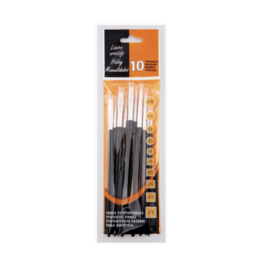 Penselset - 10-pack