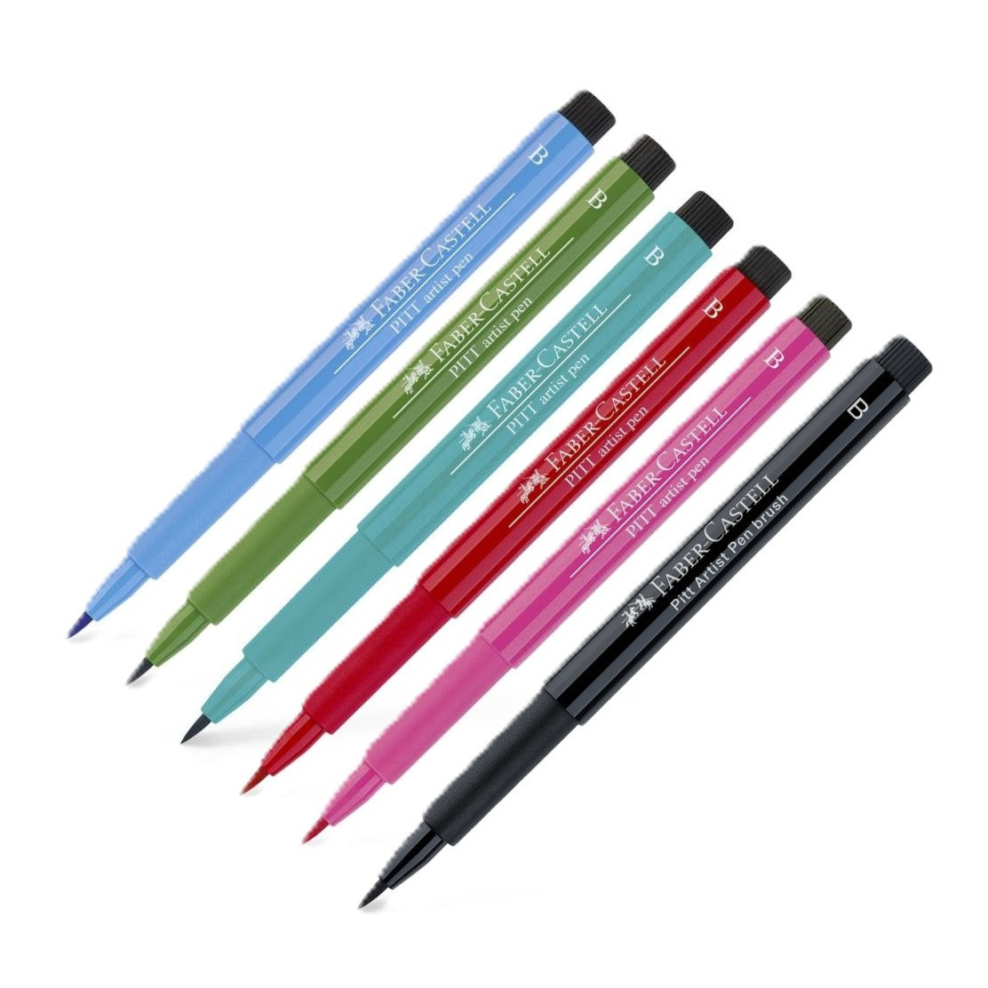 Faber-Castell - Pitt Artist Pen Brush - Flera färger