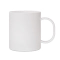 Plastmugg - Blank - 80 mm - Vit