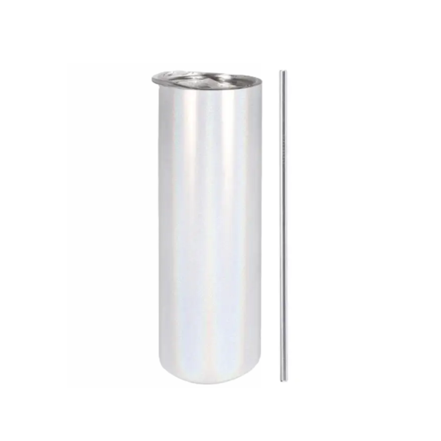 Termotumbler Pärlemo - Rak med sugrör